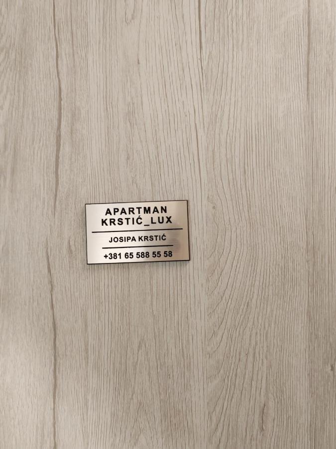 Krstic_Lux Apartman Subotica Dış mekan fotoğraf